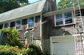 Photo: powerwashing